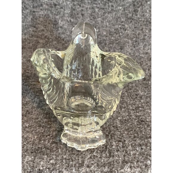 VTG Avon Candle Votive Holders Crystal Glass Squirrel Dove Lot of 2 - Picture 14 of 16